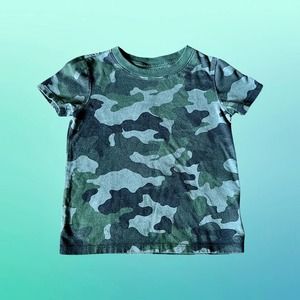 Cat & Jack | camo print t-shirt | 4T